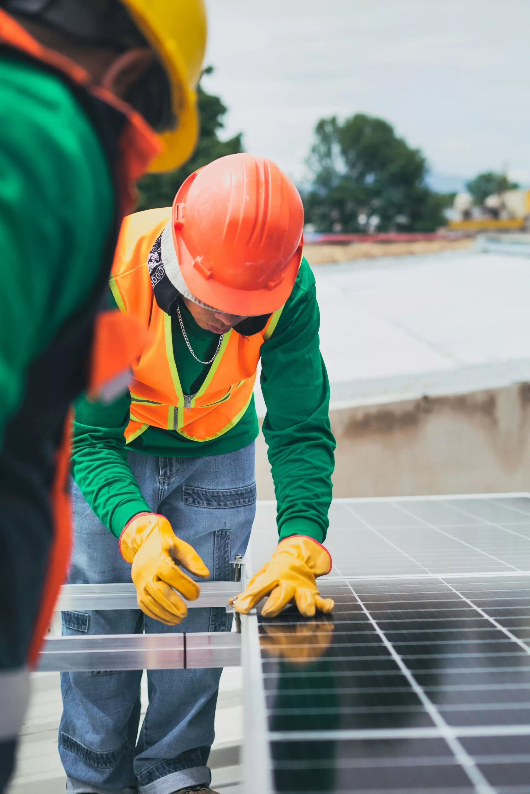 imagen de un panel fotovoltaico